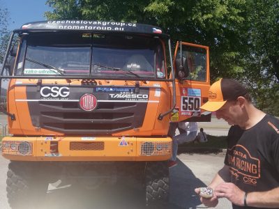 Tomáš Tomeček kraloval kamionům na Africa Eco Race