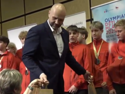 Mladí sportovci vyhráli ODM a získali ocenění od hejtmana