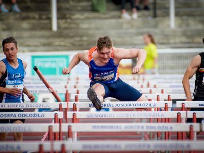 Ostravský sprinter Zach vybojoval bronz na MEJ v Tampere