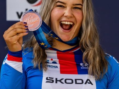 Bikerka Košárková obhájila světové zlato v pump tracku